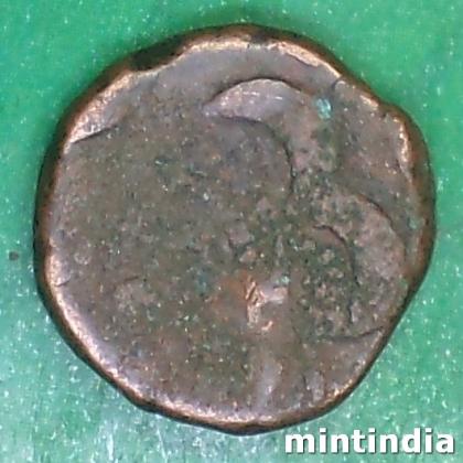 1850 to 1898 SAILANA PRINCELY STATE  KING DULHE SINGHJ 1 PAISA COIN AB106