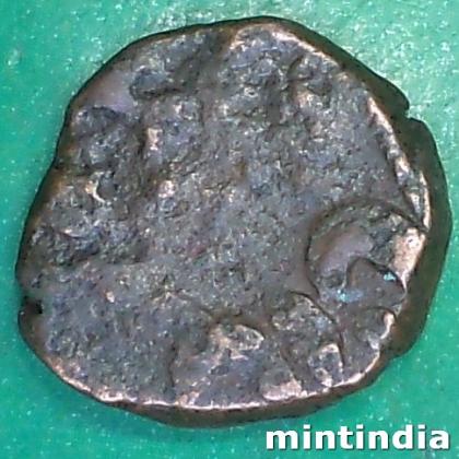 1850 to 1898 SAILANA PRINCELY STATE  KING DULHE SINGHJ 1 PAISA COIN AB89