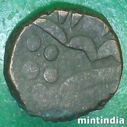 1850 To 1898 SAILANA PRINCELY STATE KING DULHE SINGHJ 1 PAISA COIN EF211
