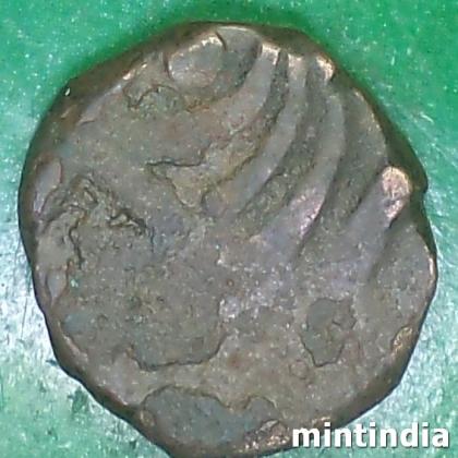 1850 To 1898 SAILANA PRINCELY STATE KING DULHE SINGHJ 1 PAISA COIN EF222