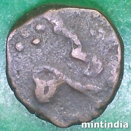 1850 To 1898 SAILANA PRINCELY STATE KING DULHE SINGHJ 1 PAISA COIN EF225