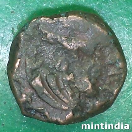 1850 To 1898 SAILANA PRINCELY STATE KING DULHE SINGHJ 1 PAISA COIN EF234