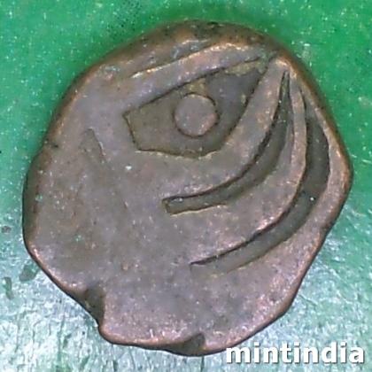 1850 To 1898 SAILANA PRINCELY STATE KING DULHE SINGHJ 1 PAISA COIN EF265