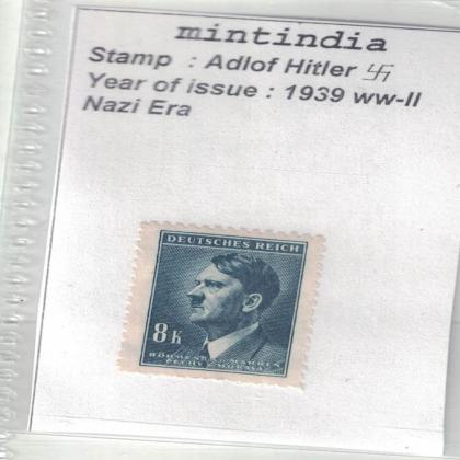 1936 to WW2 NAZI ERA HITLERS VINTAGE STAMP no 649