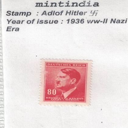 1936 to WW2 NAZI ERA HITLERS VINTAGE STAMP no 609