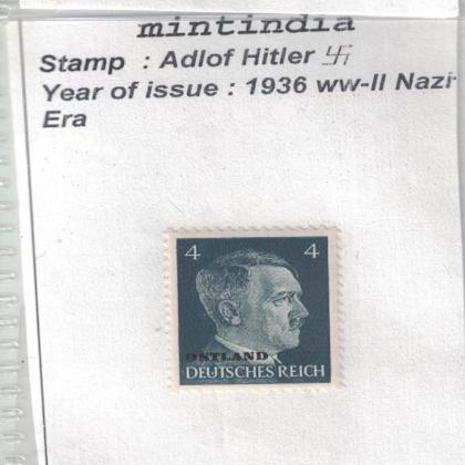 1936 to WW2 NAZI ERA HITLERS VINTAGE STAMP no 615