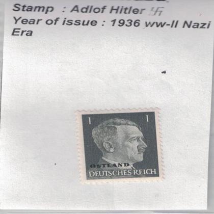 1936 to WW2 NAZI ERA HITLERS VINTAGE STAMP no 618