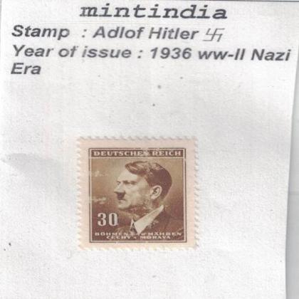 1936 to WW2 NAZI ERA HITLERS VINTAGE STAMP no 627