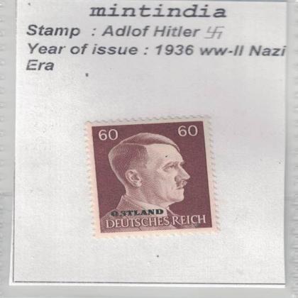 1936 to WW2 NAZI ERA HITLERS VINTAGE STAMP no 628