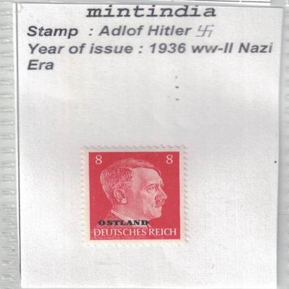 1936 to WW2 NAZI ERA HITLERS VINTAGE STAMP no 630