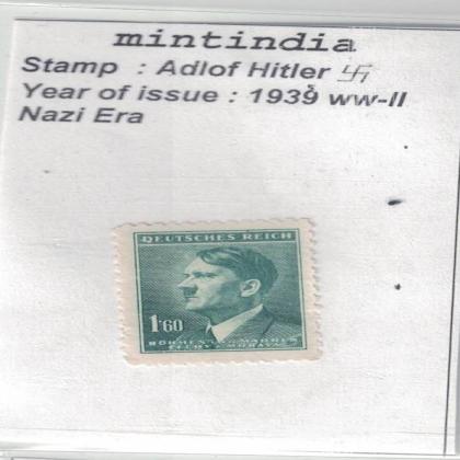 1936 to WW2 NAZI ERA HITLERS VINTAGE STAMP no 639