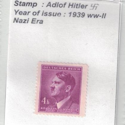 1936 to WW2 NAZI ERA HITLERS VINTAGE STAMP no 641