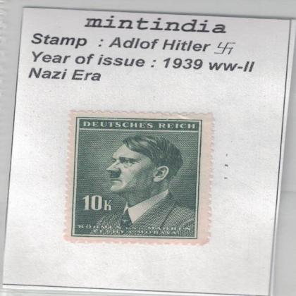 1936 to WW2 NAZI ERA HITLERS VINTAGE STAMP no 642
