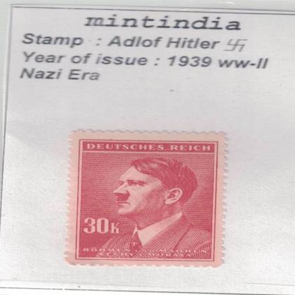 1936 to WW2 NAZI ERA HITLERS VINTAGE STAMP no 644