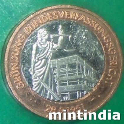 1951 DEAUTSCHLAND GERMAN COMMEMORATIVE PATTERN HEAVY COIN JK314