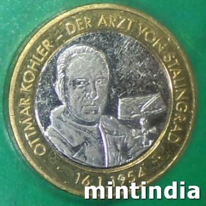 1954 DEAUTSCHLAND GERMAN COMMEMORATIVE PATTERN HEAVY COIN JK307