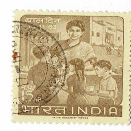 1963 CHILDRENS DAY COMMEMORATIVE STAMP CSB6
