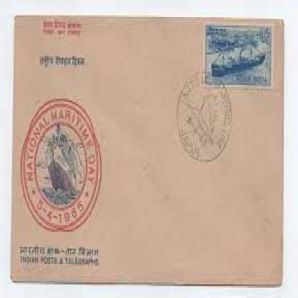 1965 NATIONAL MARITIME DAY FDC NO 80