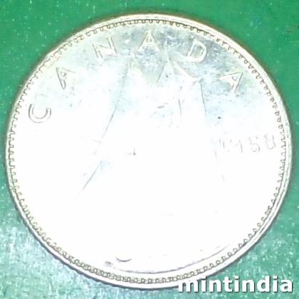 1968 CANADA SILVER Elizabeth II OTTAWA MINT COIN EF256