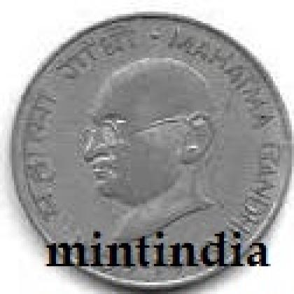 1969 KOLKATA MINT 50 Paise centennial MAHATMA GANDHI Commemorative coin