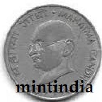 1969 KOLKATA MINT 50 Paise centennial MAHATMA GANDHI Commemorative coin