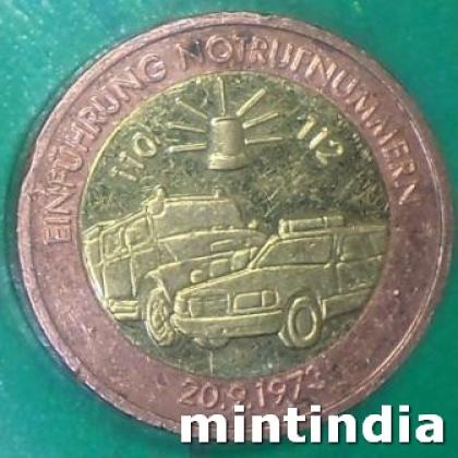 1973 DEAUTSCHLAND GERMAN COMMEMORATIVE PATTERN HEAVY COIN JK378