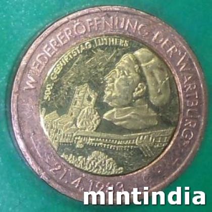 1983 DEAUTSCHLAND GERMAN COMMEMORATIVE PATTERN HEAVY COIN JK469