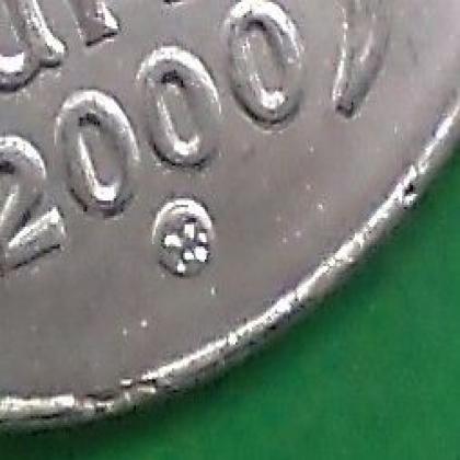 2000 1 Rupee CROP RICE MINCOVNA MINT Commemorative coin