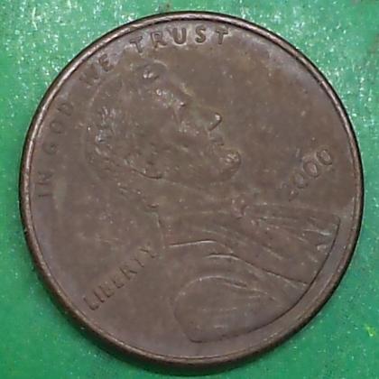 2000 USA ONE CENT LIBERTY  IN GOD WE TRUST COMMEMORATIVE COIN NO 46