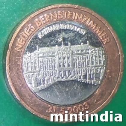 2003 DEAUTSCHLAND GERMAN COMMEMORATIVE PATTERN HEAVY COIN JK336