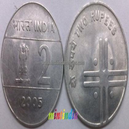 2005 KOLKATA MINT UNITY IN DIVERSITY COIN