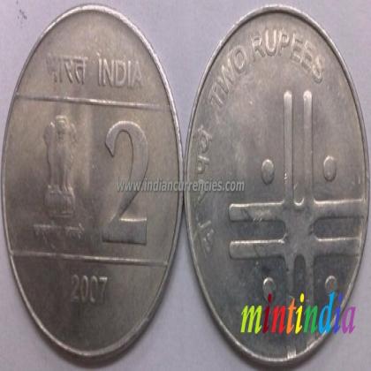 2007 RARE UNITY IN DIVERSITY KOLKATA MINT