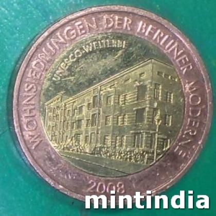 2008 DEAUTSCHLAND GERMAN COMMEMORATIVE PATTERN HEAVY COIN JK379