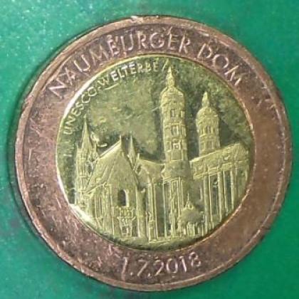 2018  DEAUTSCHLAND GERMAN COMMEMORATIVE PATTERN HEAVY COIN JK359