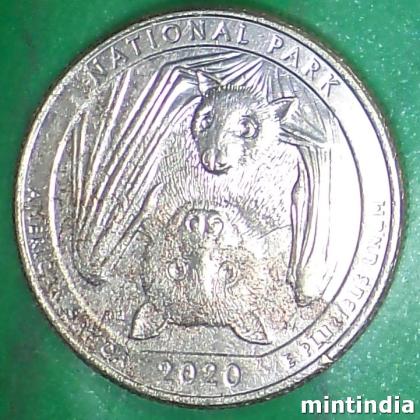 2020 National Park of American Samoa USA QUARTER DOLLAR COMMEMORATIVE COIN BX127