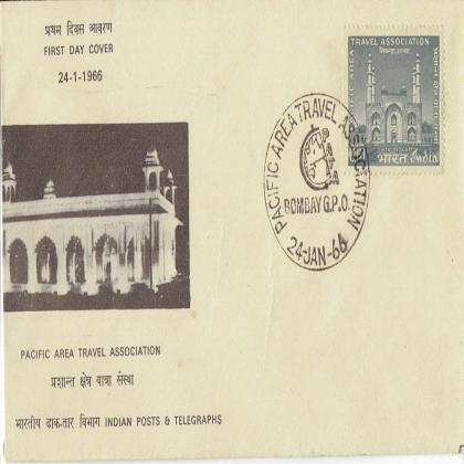 24 JAN 1966 PACIFIC AREA TRAVEL ASSOCIATION WITH STAMP CANCELLED FIRST DAY COVER FDC NO 30