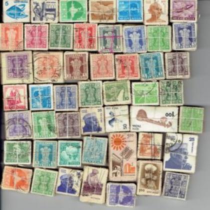 50 DIFFERENT INDIAN  DEFINITIVE STAMP SET