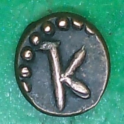 ANCIENT MYSORE STATE KING WODEYAR ANOMYOUS small COIN JK266