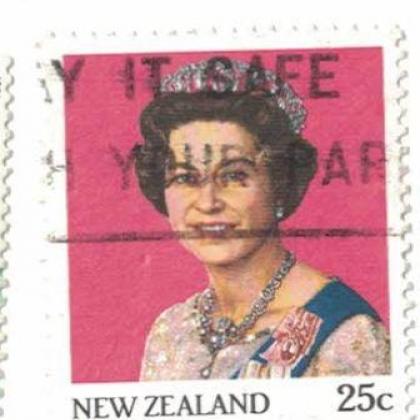 AUSTRALIA 25 CENT QUEEN STAMP WS 09