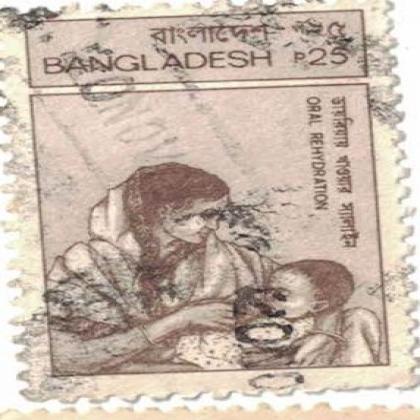 BANGLADESH 25 PAISA STAMP WS 06