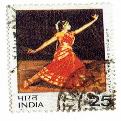 BHARAT NATYAM  COMMEMORATIVE STAMP CSB 8