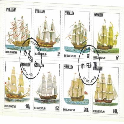 BOAT SHIP THEMATIC STAMPS SET CODE SAI