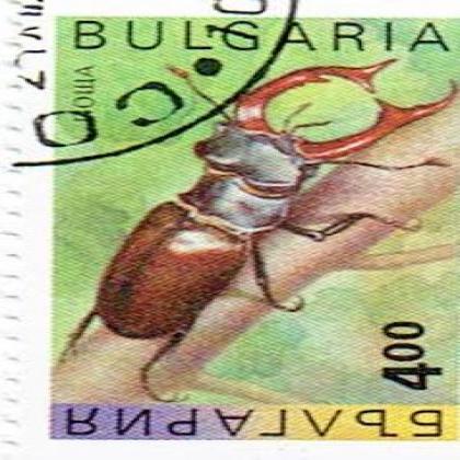 BULGARIA 400B INSECTS COMMEMORATIVE STAMP WS 4