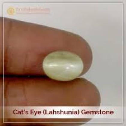 CERTIFIED CATs EYE LAHESUNIYA FOR KETU WT 6.85Ct