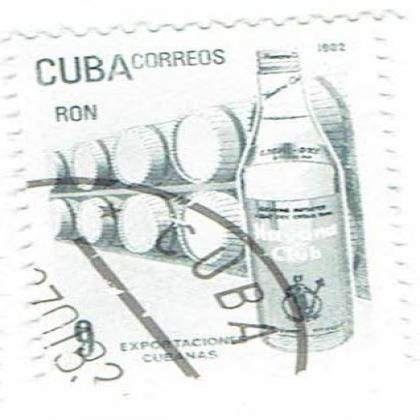 CUBA RUM  COMMEMORATIVE STAMP WS 5