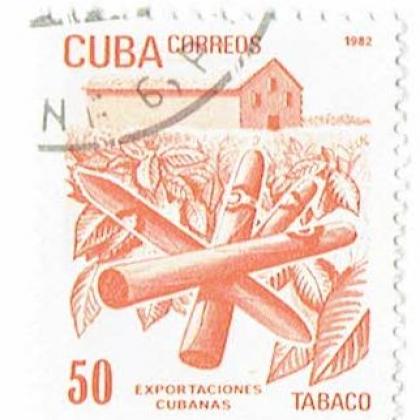 CUBA TABACO COMMEMORATIVE STAMP WS 5