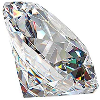 Diamond Cubic ZIRCONIA SHUKRA  Stone Zirconia Gemstone Certified