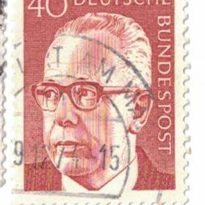 GERMANY 40 DEUTSCHE STAMP WS 09
