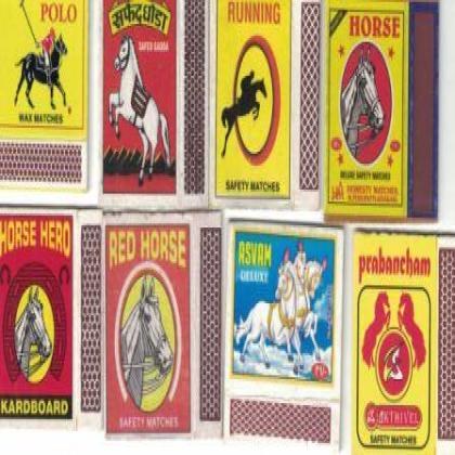 HORSE THEME MATCHBOX SET MB2235