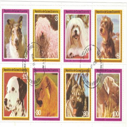 HOUSE DOG FLORA  AND FAUNA THEMATIC STAMPS SET CODE SAI